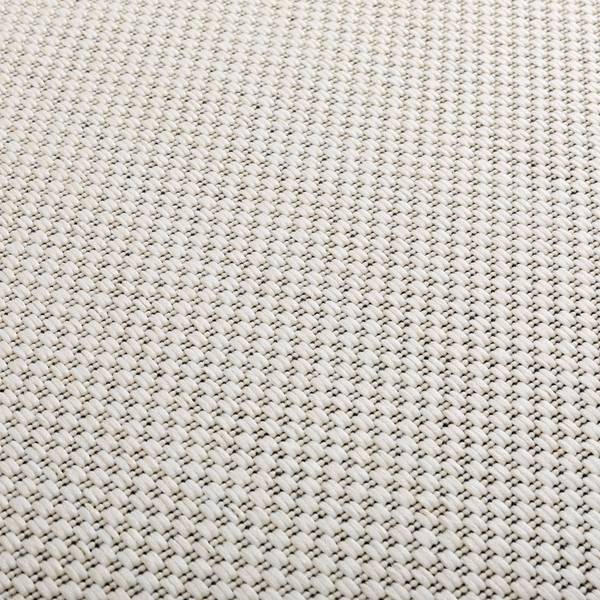 Outdoorteppich Melbu Weiß - Polypropylen - 80 x 150 cm