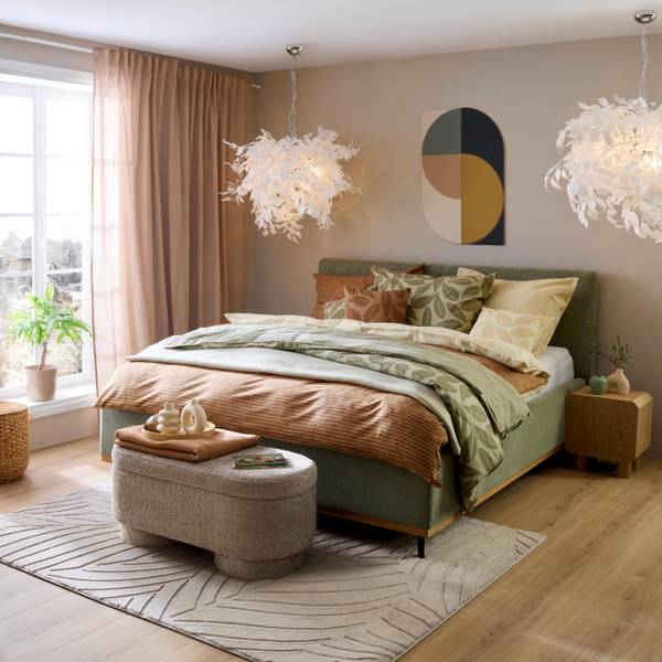Akustikpaneel MILLA Beige - Grün - Pink - Gelb - Textil - 60 x 90 x 1 cm
