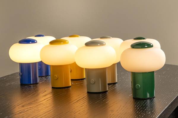 Lampe de table GUSTAV Bleu - Multicolore