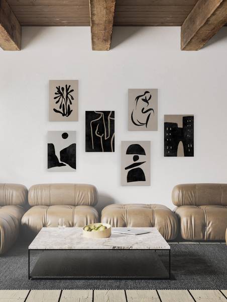 Leinwand 60x40 Gras Polyester - 3 x 60 x 40 cm