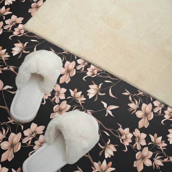 Vinylfliese BlumenHinte 20er-Set 20 x 20 cm