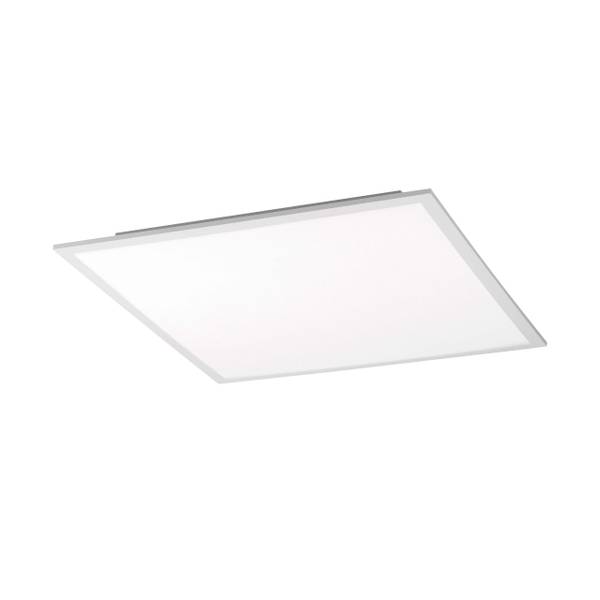 LED Panel Deckenlampe 45x45cm Weiß - Metall - Kunststoff - 45 x 7 x 45 cm