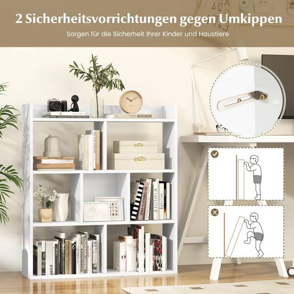 Bücherregal VH33898 Weiß