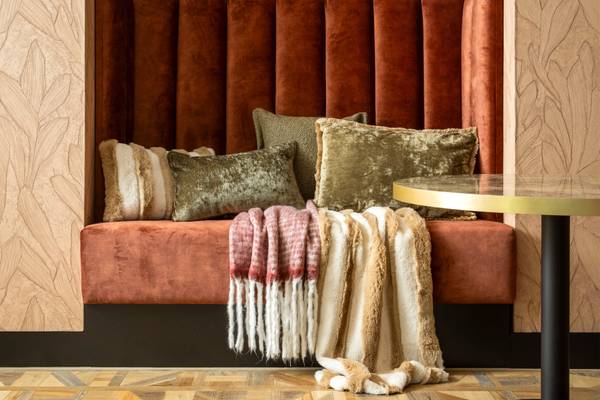 Wohndecke Phoebe Rot - Textil - 130 x 170 x 1 cm