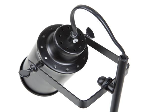 Tischlampen MUNDAKA Schwarz - Grau - Metall - 13 x 37 x 13 cm