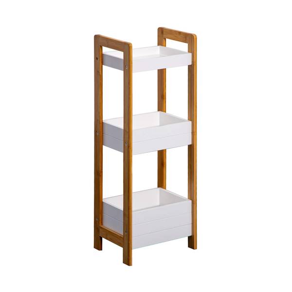 Badkamerplank Agave wit - plaatmateriaal op houtbasis - 20 x 74 x 28 cm