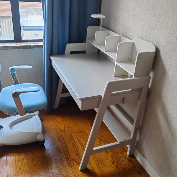 Schreibtisch ZZMJ6612 Weiß - Holzwerkstoff - 60 x 75 x 120 cm