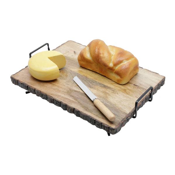 La planche en bois surélevée Marron - En partie en bois massif - 33 x 11 x 44 cm