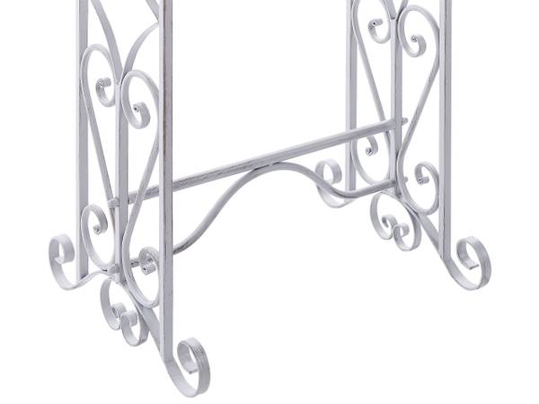 Handtuchständer CHILLAN Grau - Metall - 45 x 90 x 34 cm