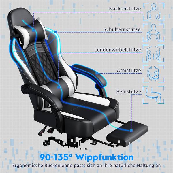 Gamingstuhl ARK31 Weiß