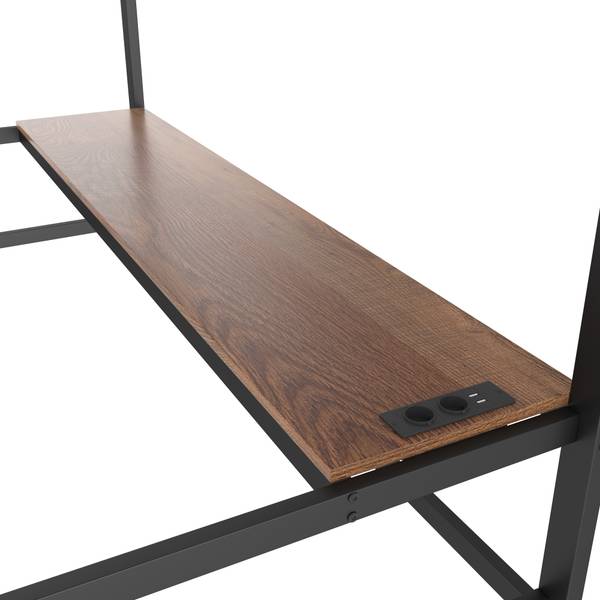 Hochbett EveMetalBuch Ⅰ Schwarz