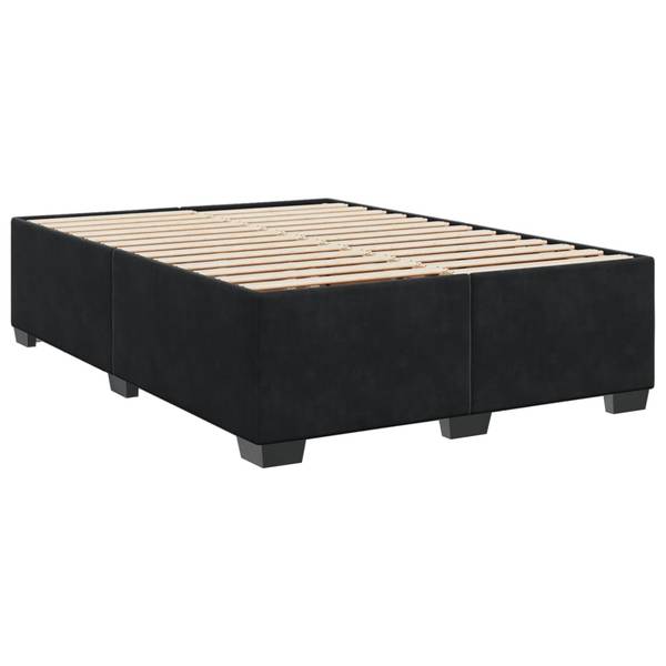 Sommier à lattes de lit 3038745 Noir - Largeur : 144 cm
