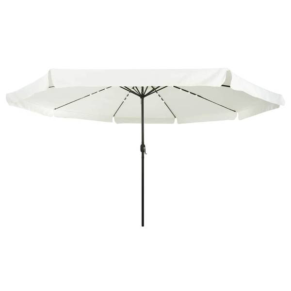 Parasol de terrasse 3045512 Marron - Métal - 393 x 249 x 393 cm