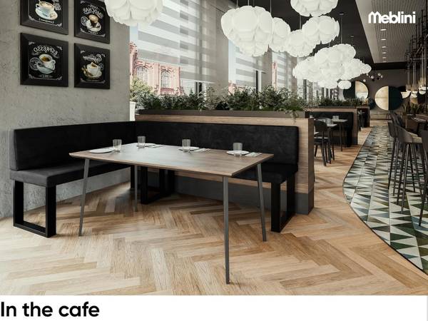 Sitzbank ERIC_UL Schwarz