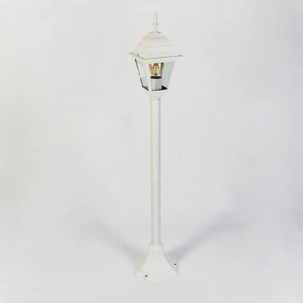 Wegeleuchte Quartucciu Durchsichtig - Weiß - 20 x 33 x 22 cm