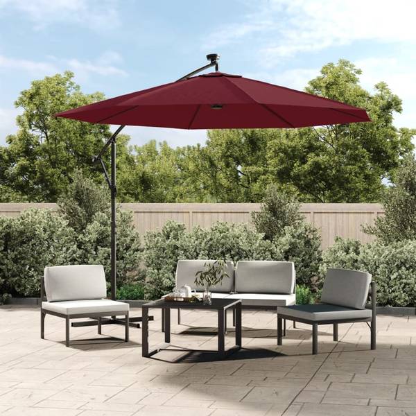 Zweefparasol 3007815 rood