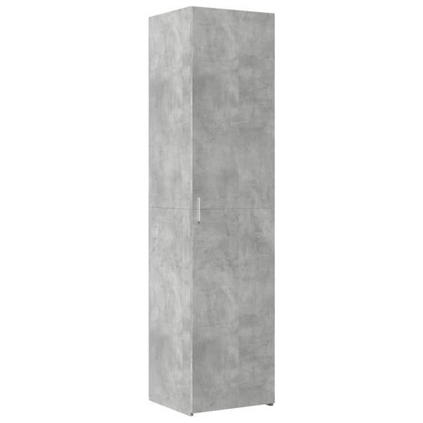 Highboard DE6177 Grau - Holzwerkstoff - 45 x 185 x 43 cm