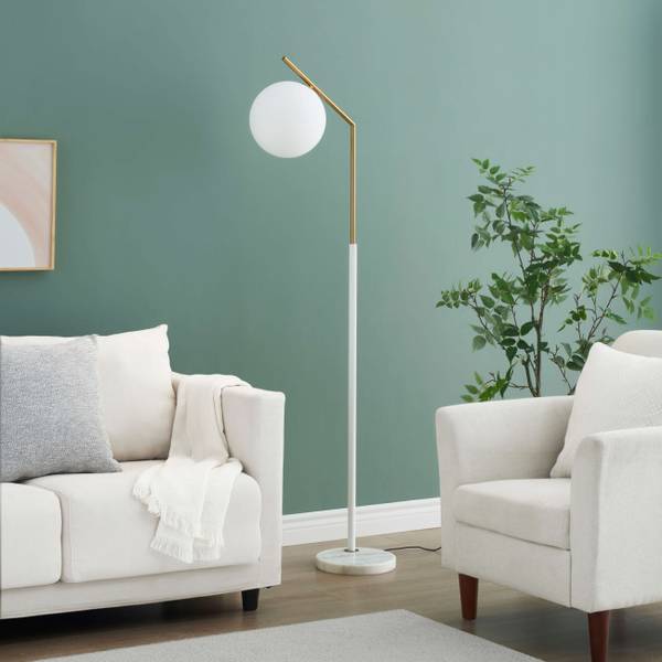 Stehleuchte Molia Gold - Metall - 26 x 165 x 165 cm