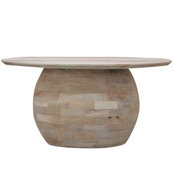 Couchtisch Hajar Braun - Massivholz - 89 x 43 x 89 cm