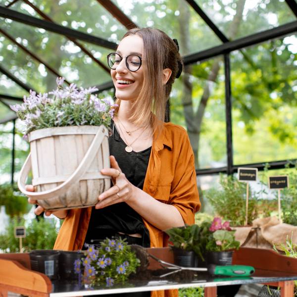 Oppottafel met metalen plaat oranje - staal - 92 x 88 x 42 cm
