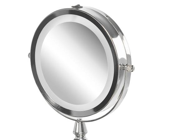 Miroir de table MAURY Argenté