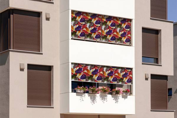 Außenrollo Folia Iris Textil - 40 x 180 x 1 cm