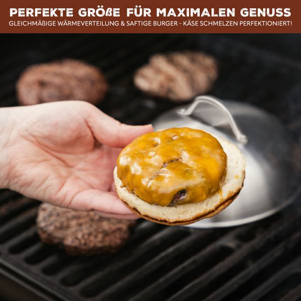 Burgerhaube 14178 Silber - Metall - 32 x 12 x 32 cm