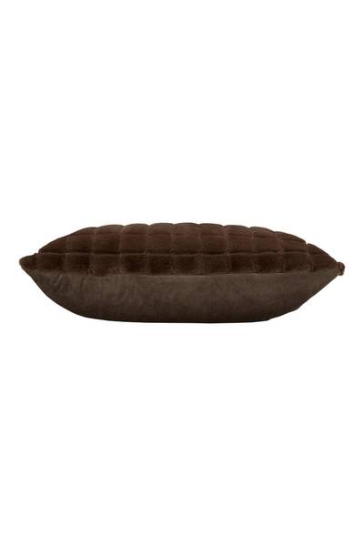 Luna Kissen Braun - Textil - 50 x 44 x 50 cm