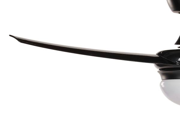 Ventilateur de plafond JIBOA Noir - Métal - 110 x 36 x 110 cm