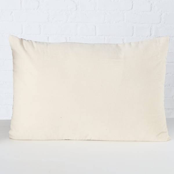 Kissen Savah (2er Set) Weiß - Polyester - 40 x 15 x 60 cm