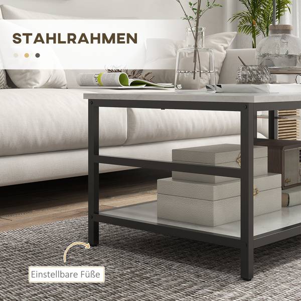 Beistelltisch 2er Set 839-766V00WT Weiß