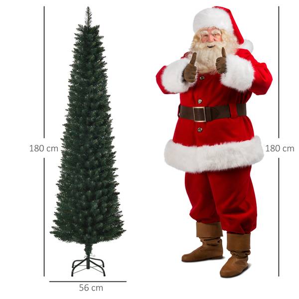 Weihnachtsbaum 830-323 Grün - Kunststoff - 56 x 180 x 56 cm