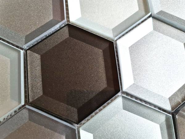 Mosaikfliesen 88-XB159 Glas - 23 x 23 x 23 cm