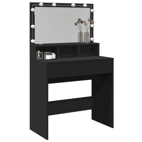 LED-Schminktisch XT6199 Schwarz