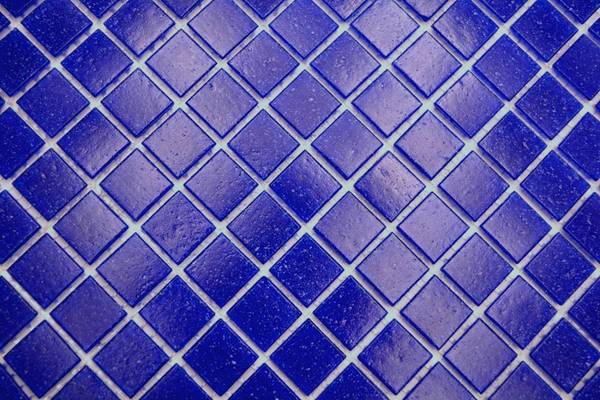 Mosaikfliesen 200-A20 Blau - Glas - 33 x 33 x 33 cm