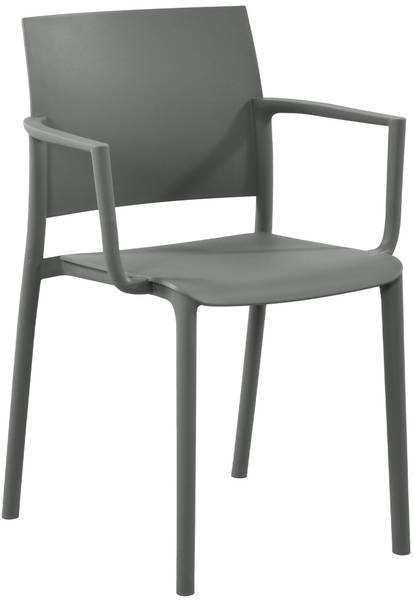 Gartensitzgruppe Pula (3-teilig) Lavagrau