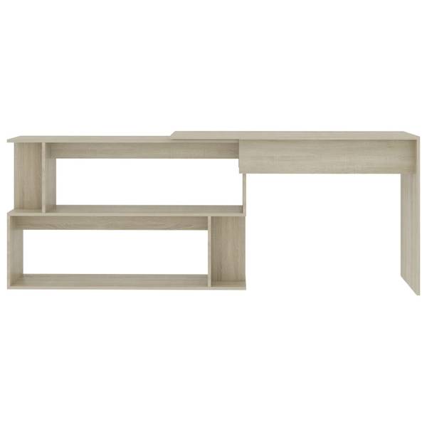 Bureau 3000642 bruin - plaatmateriaal op houtbasis - 50 x 76 x 200 cm
