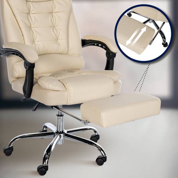 Chefsessel Oxygen Cremeweiß
