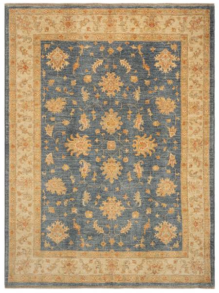 Tapis Kaizar XI Bleu - Laine - 171 x 1 x 225 cm