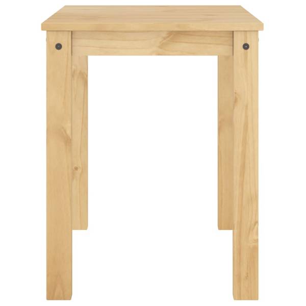 Esstisch XT8900 Braun - Massivholz - 60 x 75 x 117 cm