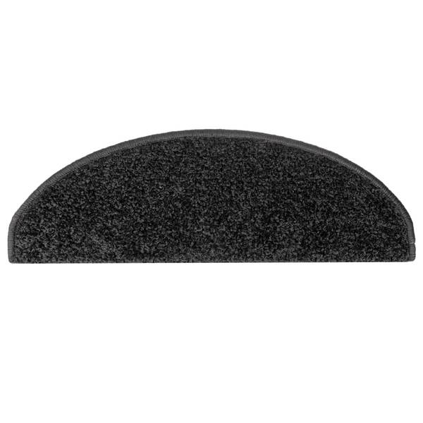 Trapmat 3005123-1 Set van 10 zwart - 25 x 4 x 65 cm