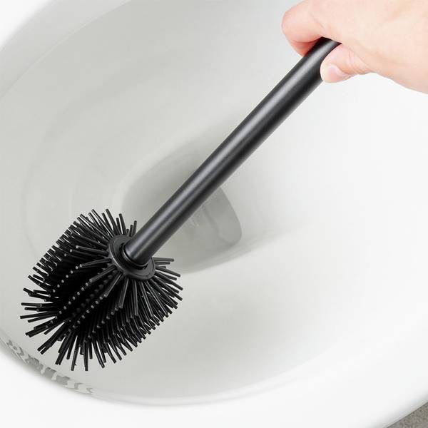 Toilettenbürste 14087 Schwarz - Kunststoff - 11 x 11 x 28 cm