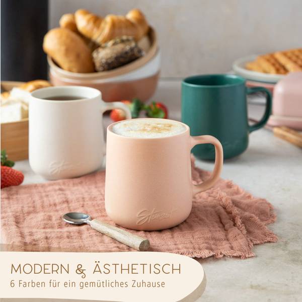 Kaffeetassen TERRACRAFT (6er Set) Multicolor