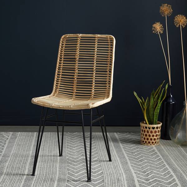 Stuhl BOHEMA Beige - Rattan - 43 x 87 x 39 cm