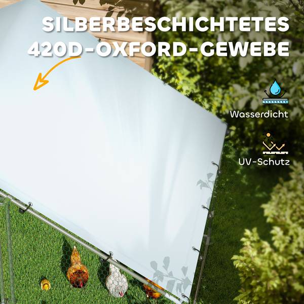 Freilaufgehege D51-435V00SR 170 x 190 x 300 cm