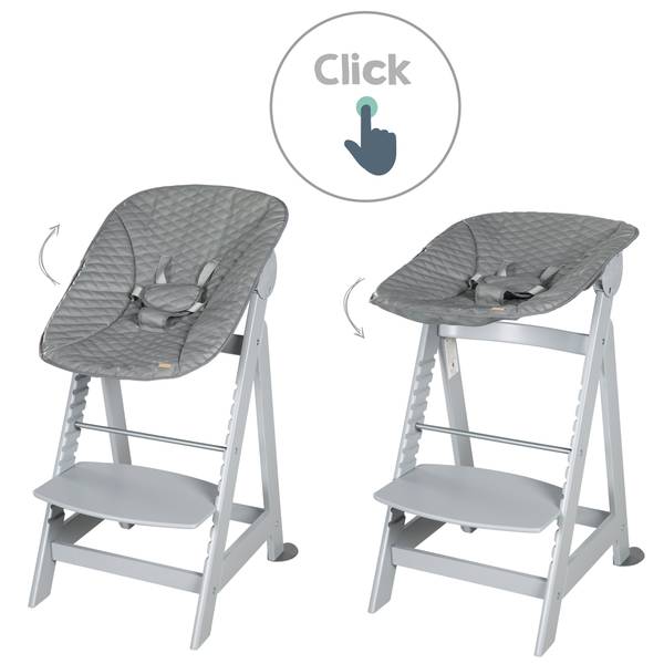 Kinderstoel Stone grijs - plaatmateriaal op houtbasis - 46 x 94 x 67 cm
