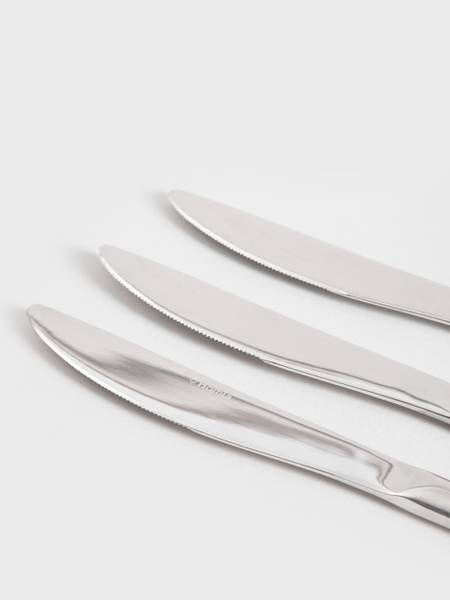 Messer WIEN 10er-Set Silber - Metall - 9 x 1 x 24 cm