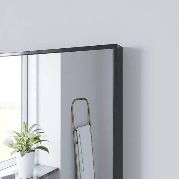 Wandspiegel mit Schwarz Alu- Rahmen kaufen
