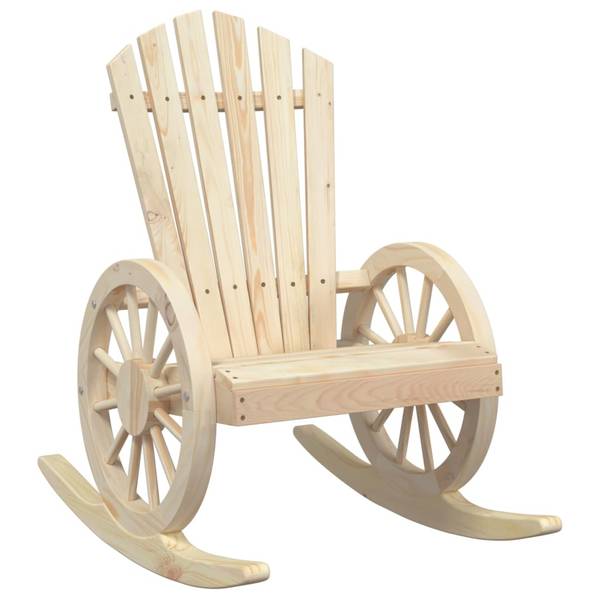 Chaise adirondack de jardin 3032794-1 Marron - Sapin - 62 x 99 x 89 cm