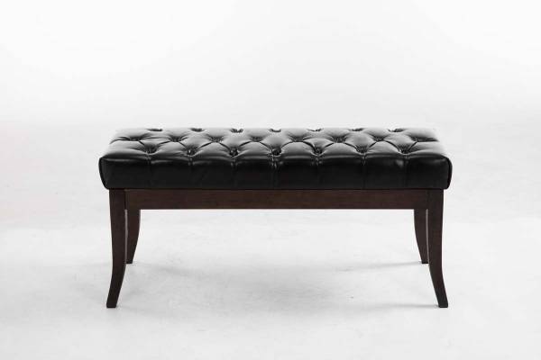 Sitzbank Ramses Schwarz - Breite: 100 cm